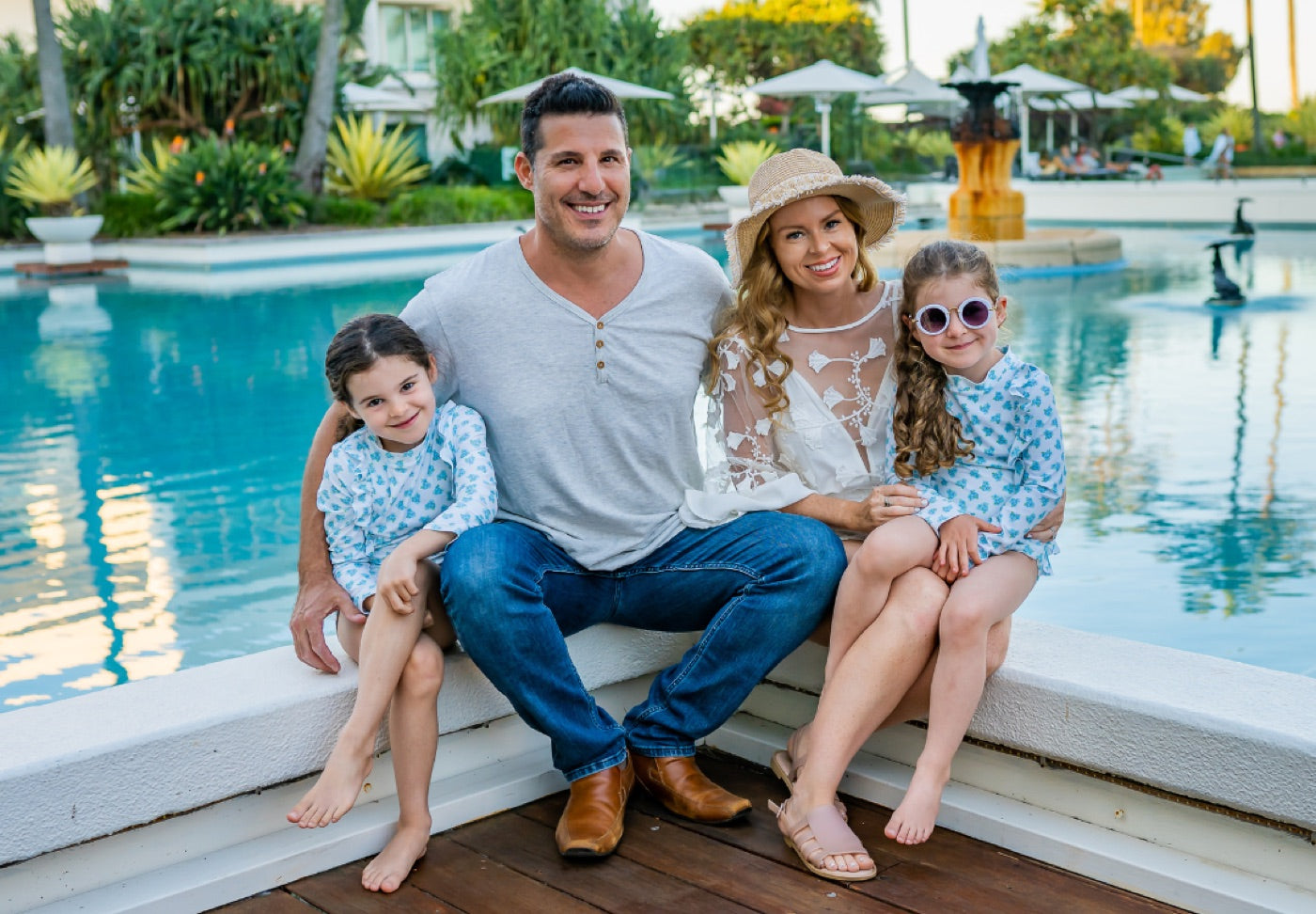 Regan Merka with her family